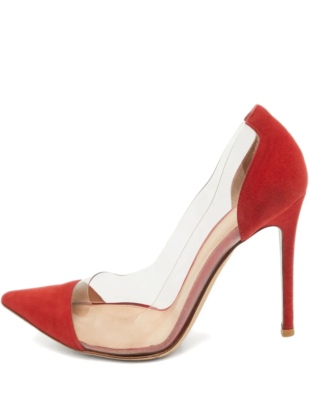 Gianvito Rossi туфли pre-owned со вставками | красный | Image 1