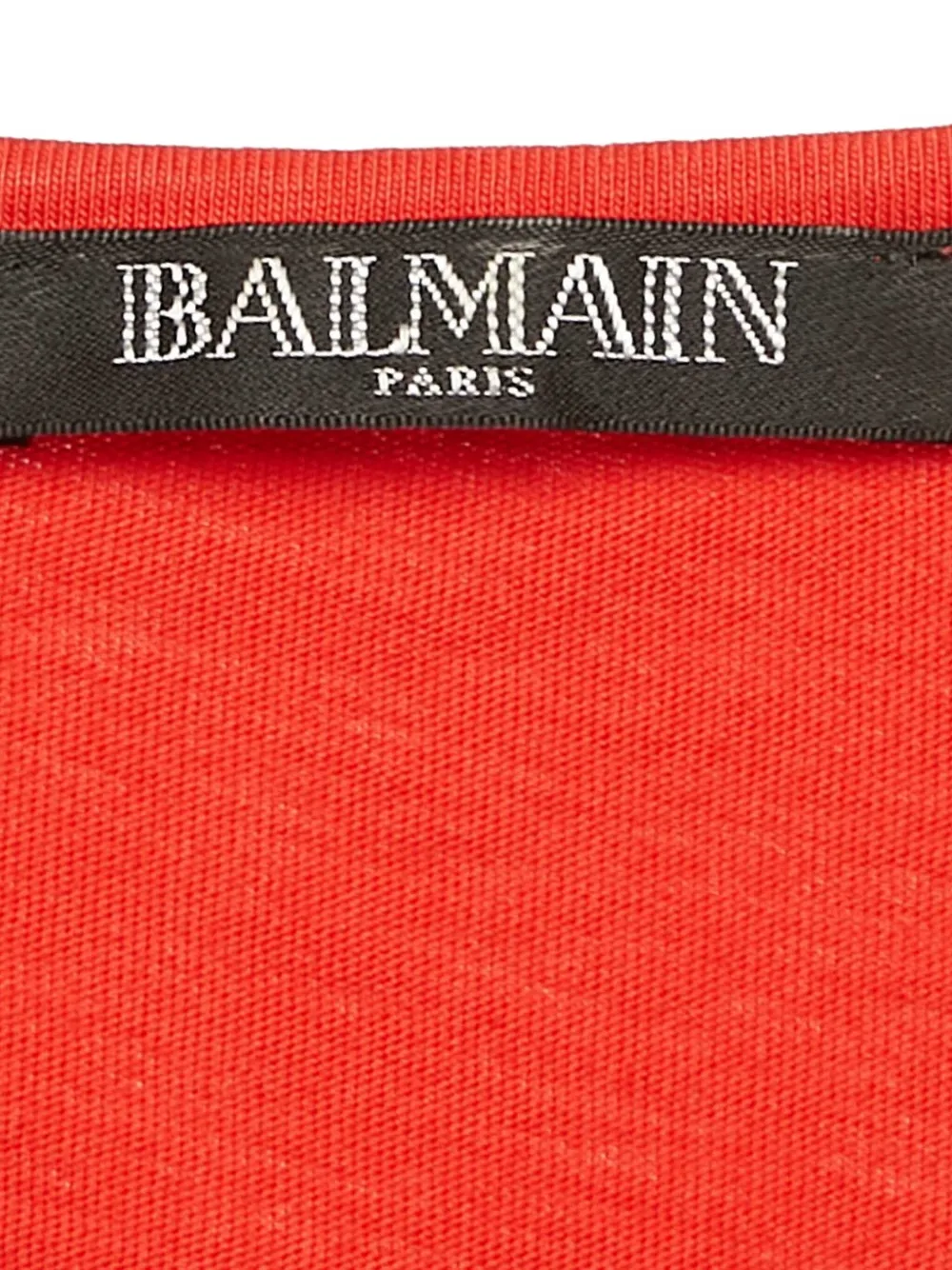 Pre-owned Balmain 2023 Logo-foil Tank Top