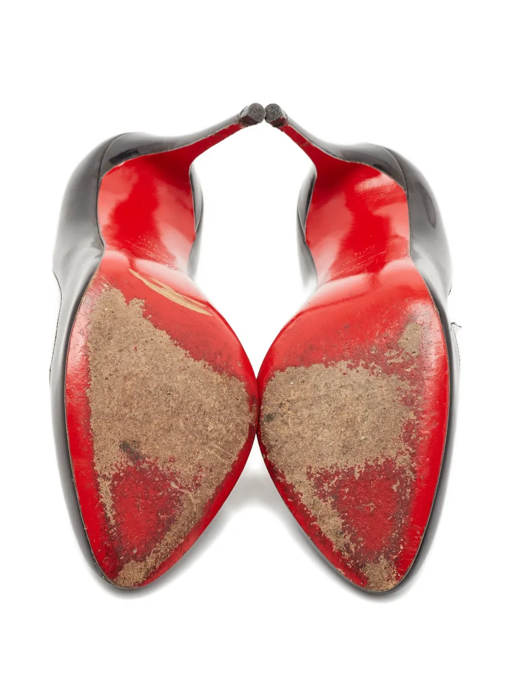 Pre-owned Christian Louboutin 120mm Patent-leather Pumps