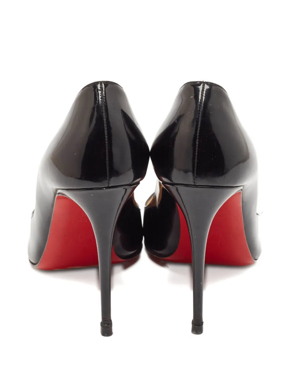 Pre-owned Christian Louboutin 120mm Patent-leather Pumps
