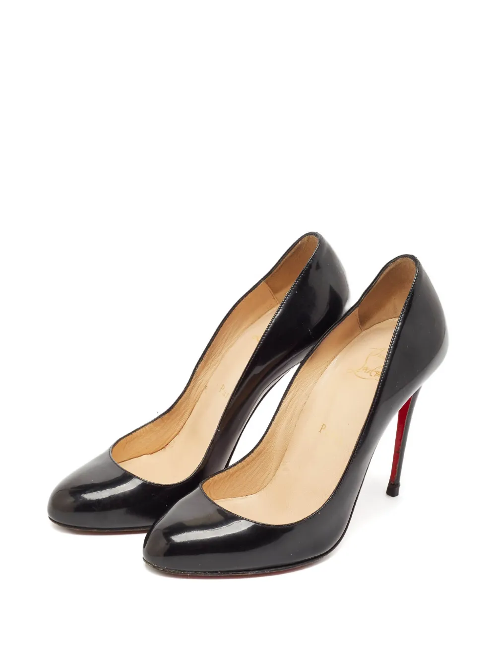 Pre-owned Christian Louboutin 120mm Patent-leather Pumps