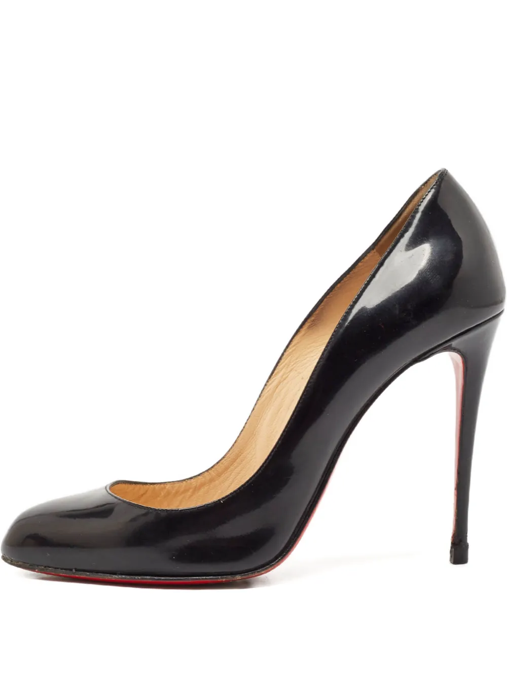 Christian Louboutin Pre-Owned エナメルレザーパンプス 120mm - ブラック Christian Louboutin Pre-Owned エナメルレザーパンプス 120mm - ブラック