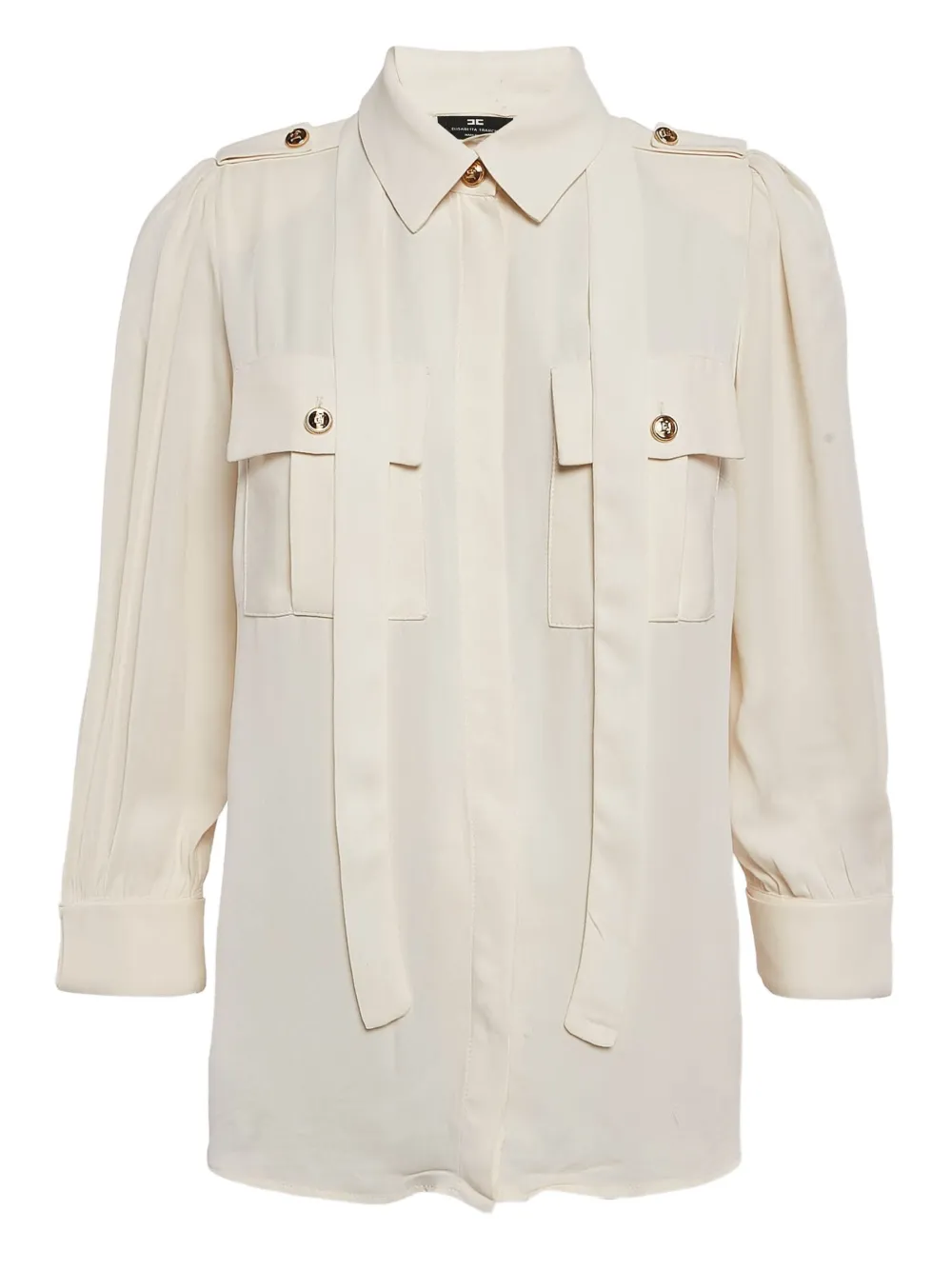 Elisabetta Franchi pre-owned button-up shirt | Neutrals | Image 1