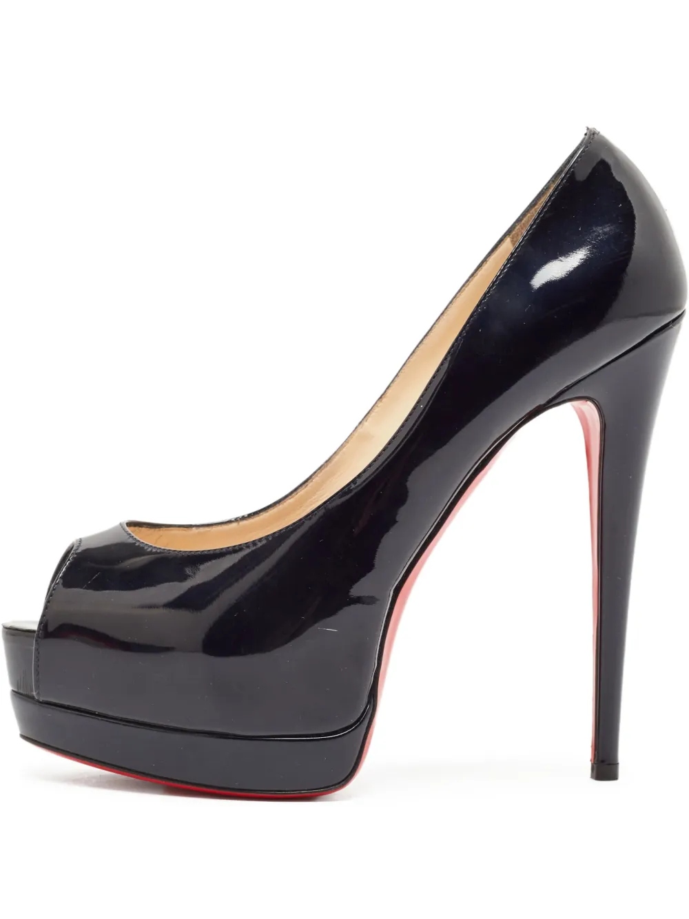 Christian Louboutin Pre-Owned レザーパンプス 140mm - ブラック Christian Louboutin Pre-Owned レザーパンプス 140mm - ブラック