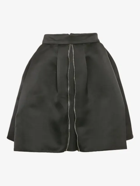 Alexander McQueen Pre-Owned pleated satin skirt
