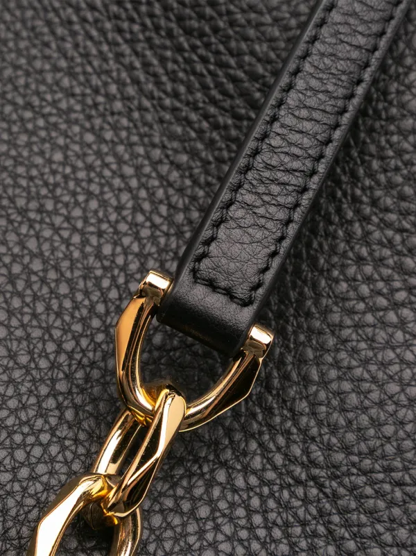 Valentino Garavani Pre-Owned 2021-2025 Leather Vlogo Gate
