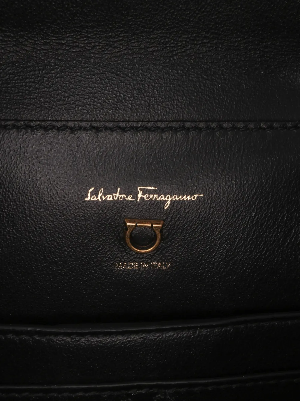 2000-2024 Leather Gancini Trifolio Satchel