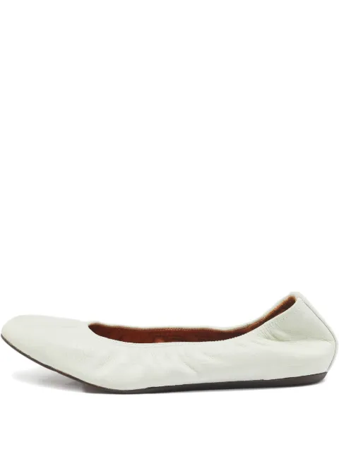 Lanvin Pre-Owned leather ballet flats