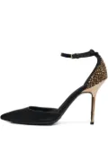 Burberry Pre-Owned ankle-strap embellishment pumps - Black