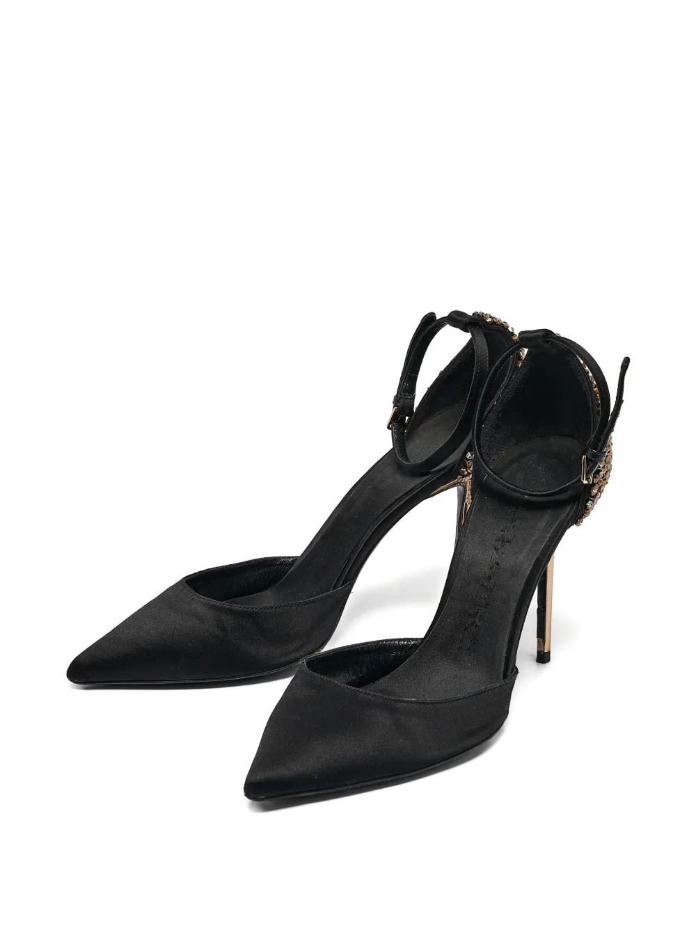 Burberry Pre-Owned Pumps verfraaid met enkelband - Zwart