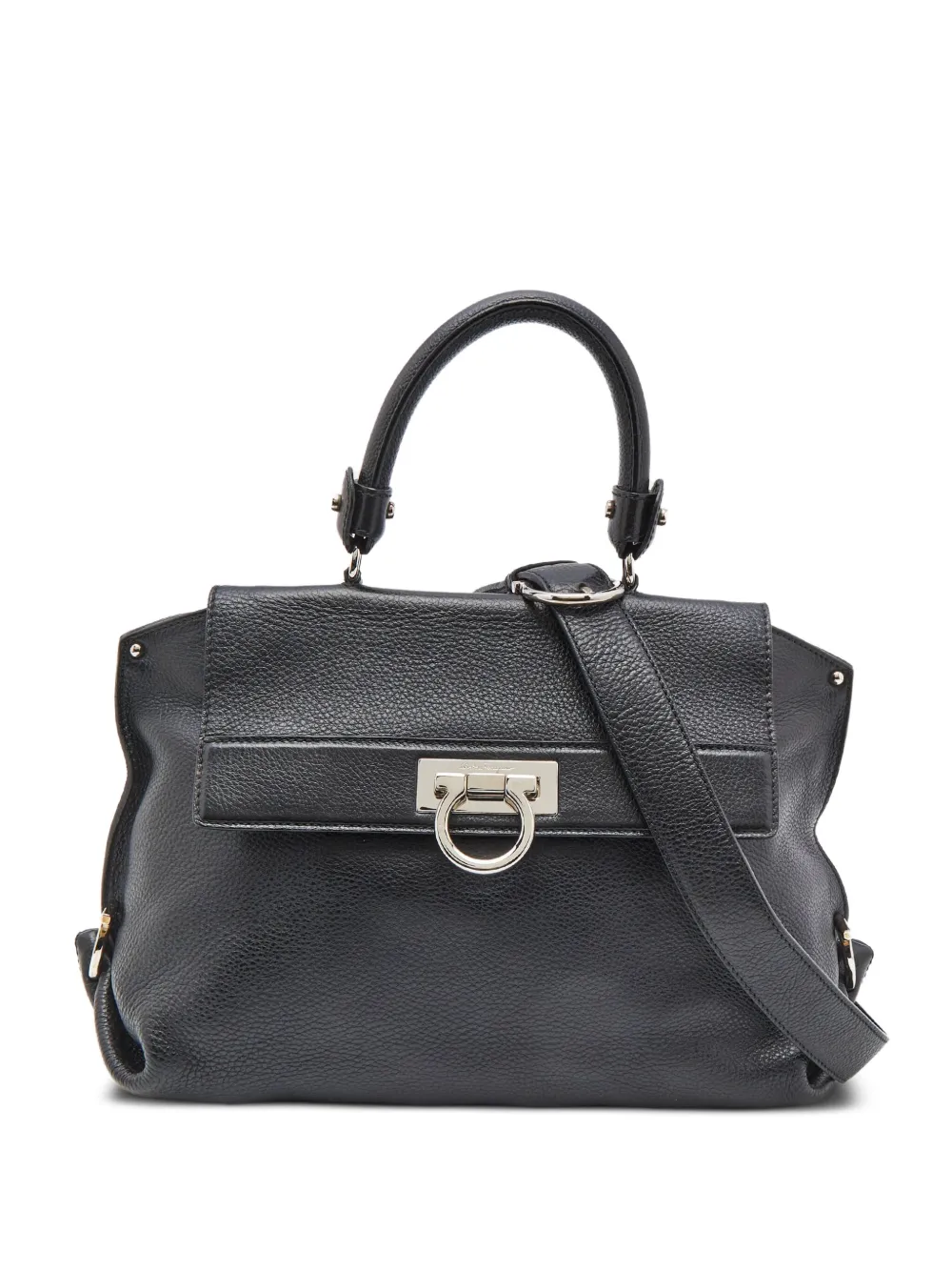 Ferragamo Pre-Owned 2023 leather tote bag | Black | Image 1
