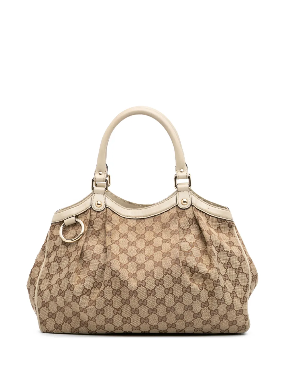 Gucci Pre-Owned 2016-2024 Medium GG Canvas Sukey tote bag | Brown | Image 1