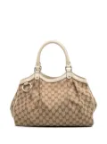 Gucci Pre-Owned 2016-2024 Medium GG Canvas Sukey tote bag - Brown