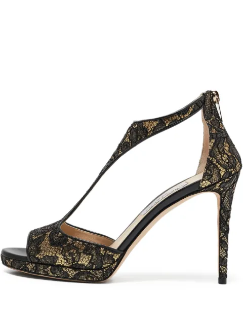 Jimmy Choo Pre-Owned sandalias con tacón de 115mm