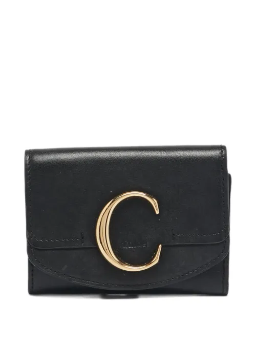 Portefeuille en cuir - Chloé Pre-Owned - Modalova