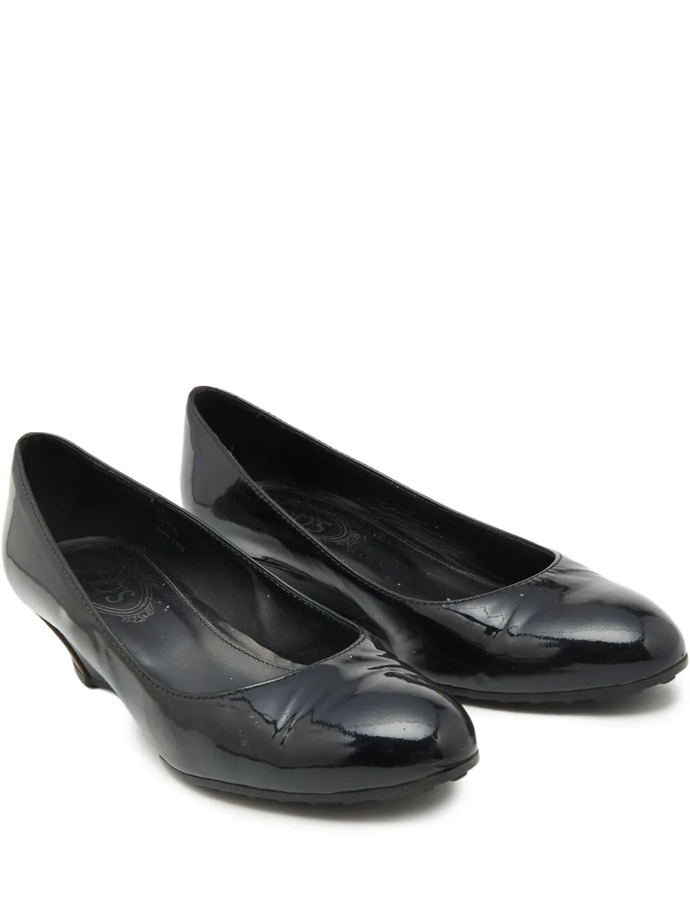 Tod's Vintage 2023 40mm leather pumps - ブラック Tod's Vintage 2023 40mm leather pumps - ブラック