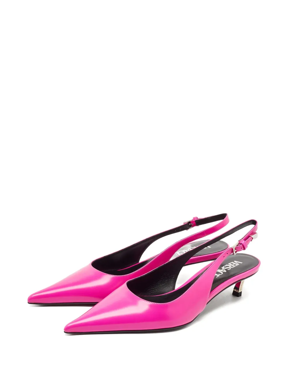 Versace Pre-Owned 45mm pointed-toe slingback pumps | Image 2