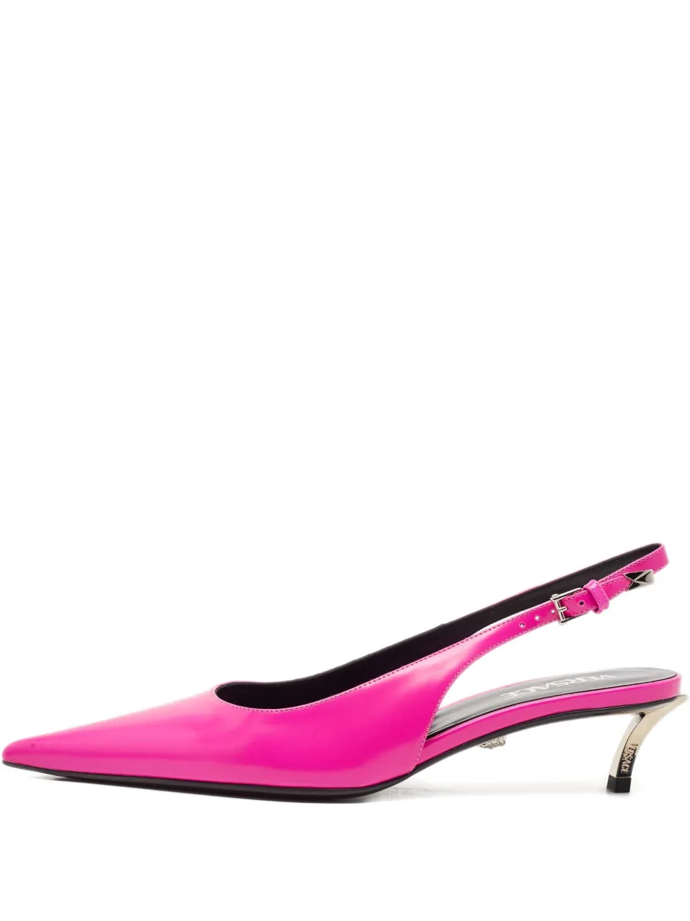 Versace Pre-Owned 45mm pointed-toe slingback pumps | Pink | Image 1