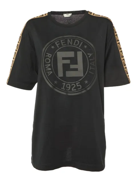 Fendi Pre-Owned FF logo-print T-shirt