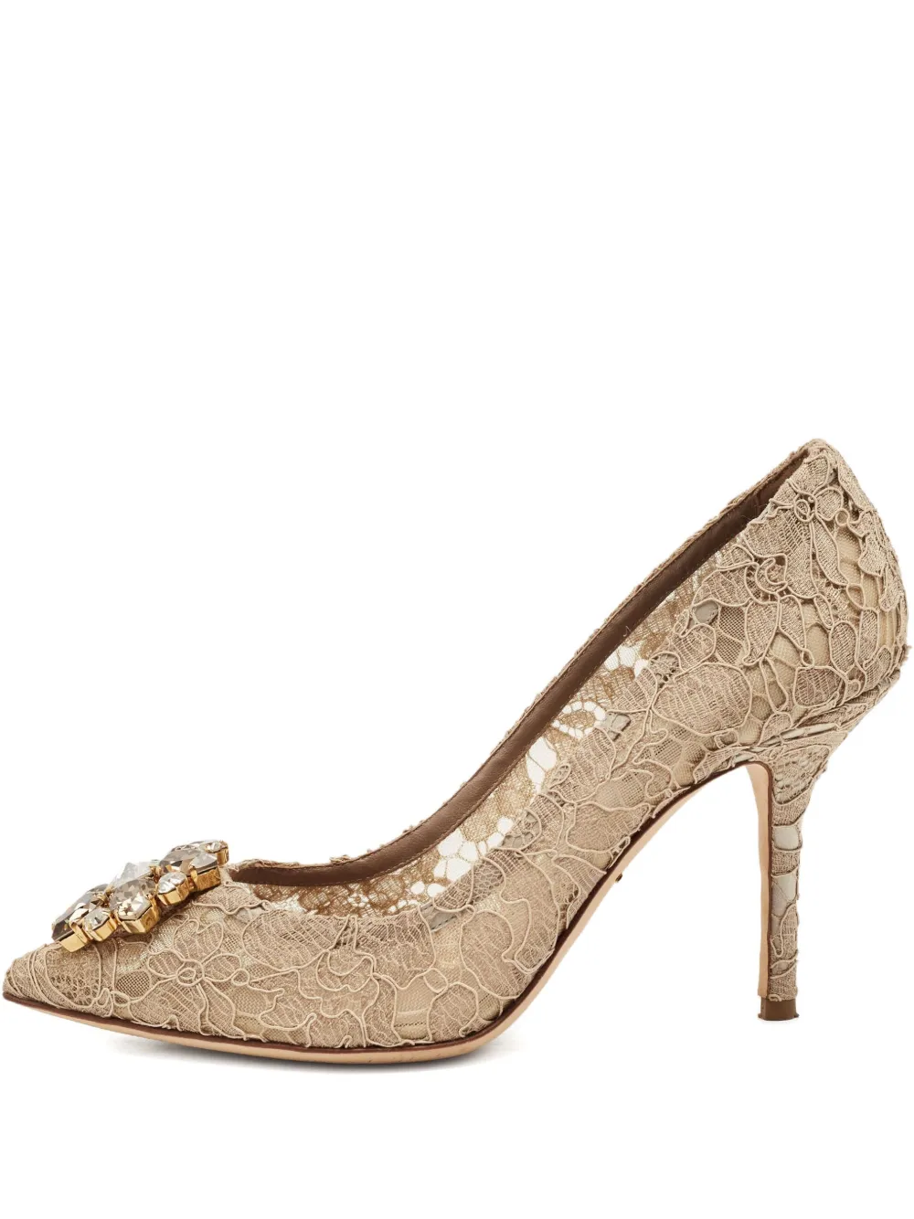 Dolce & Gabbana Pre-Owned laced pumps | Neutrals | Image 1