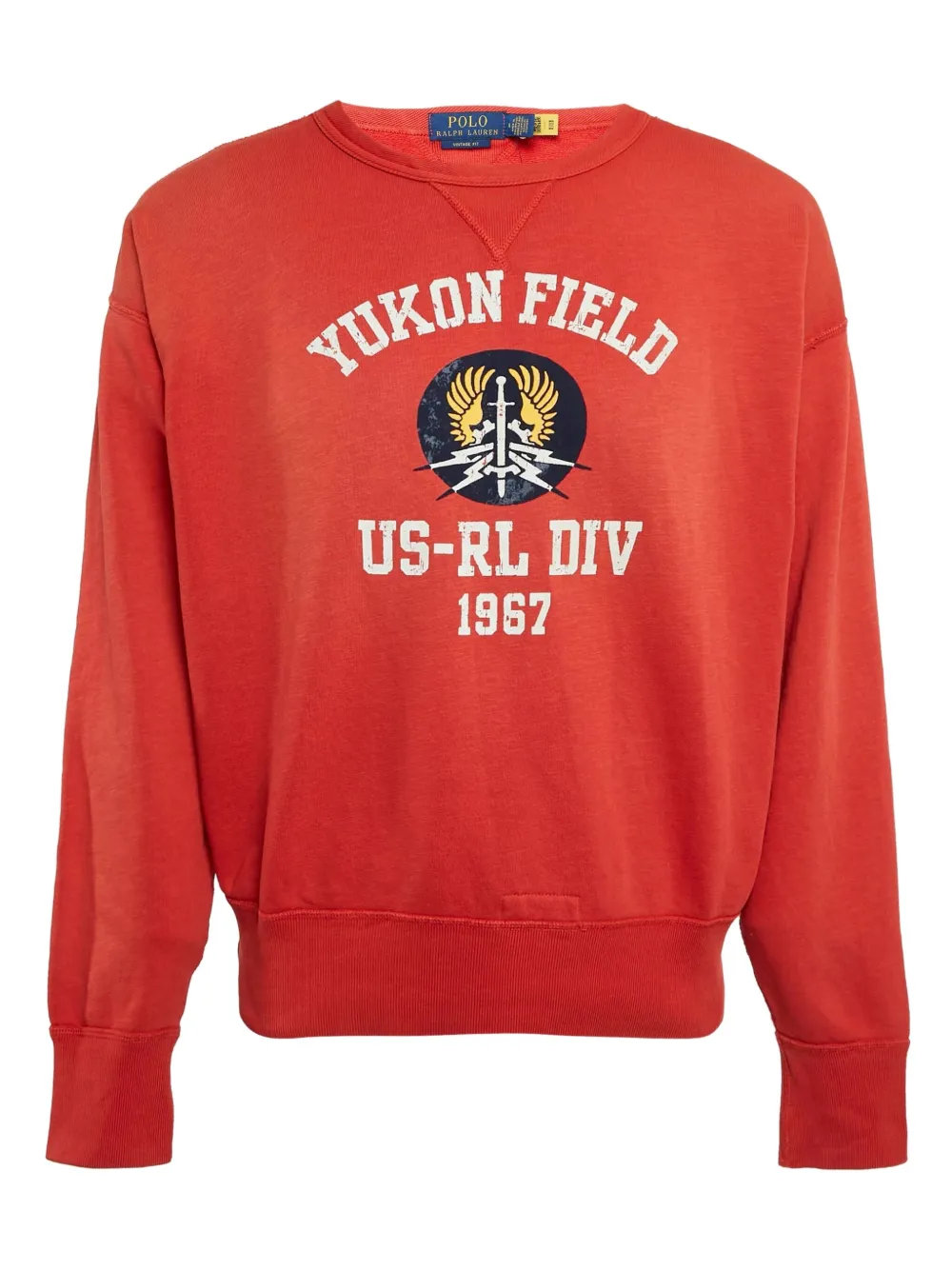 Polo Ralph Lauren Vintage Yukon Field graphic sweatshirt | Red | Image 1