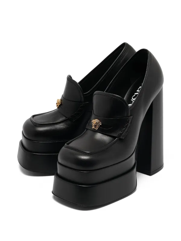 Versace Pre-Owned 170mm Medusa-head Platform Pumps Black