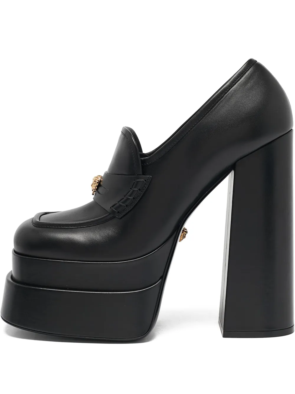 Pre-owned Versace 170mm Medusa-head Platform Pumps