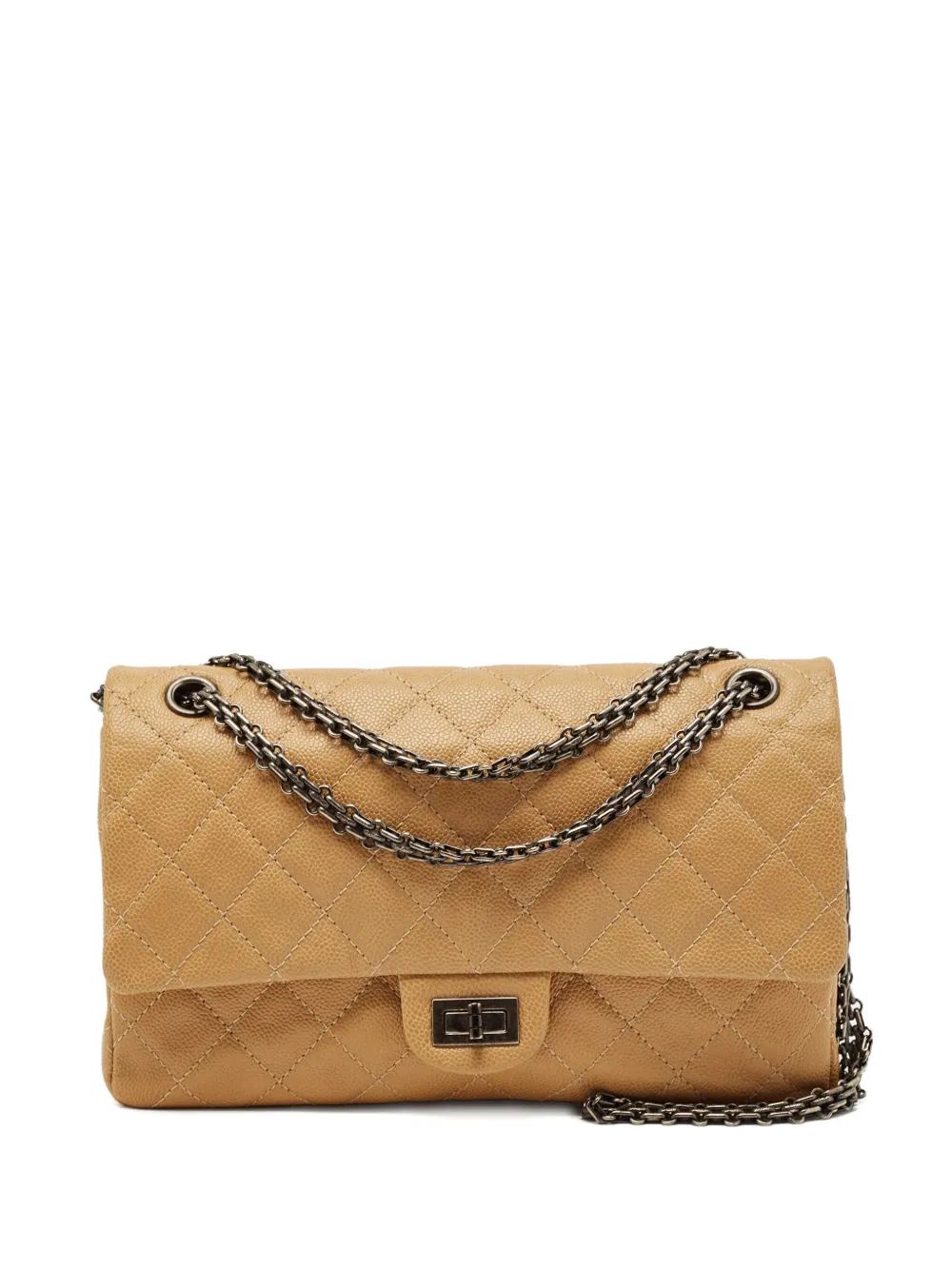 CHANEL Pre-Owned 2.55 Reissue flap bag - ニュートラル CHANEL Pre-Owned 2.55 Reissue flap bag - ニュートラル