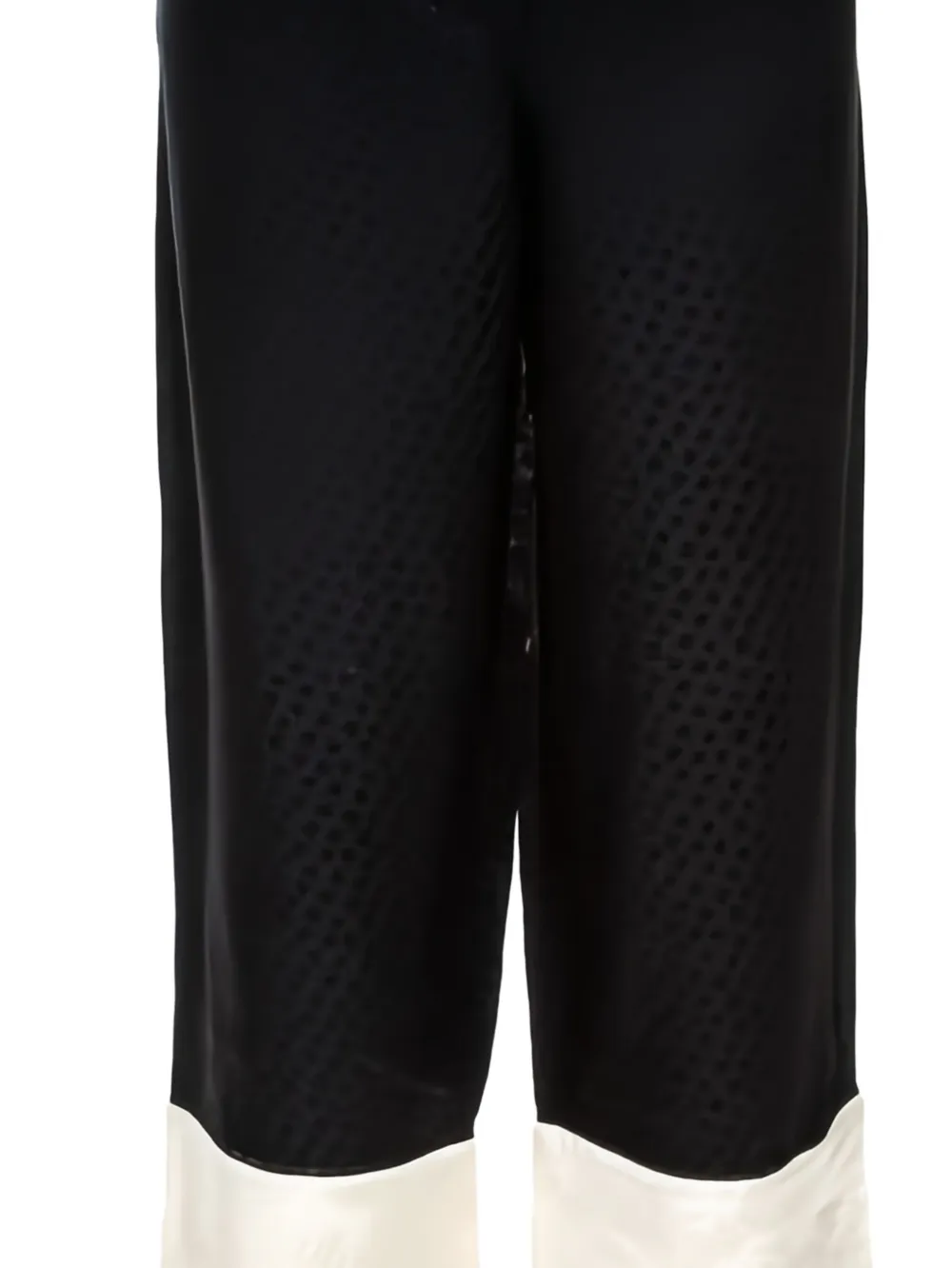 Alexander McQueen Pre-Owned Broek met jacquard - Zwart