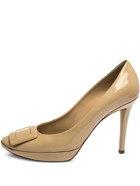 Roger Vivier Vintage 110mm patent pumps