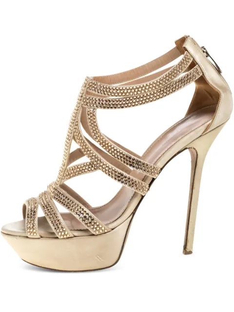 Sergio Rossi Vintage pre-owned 140mm platform sandals 
