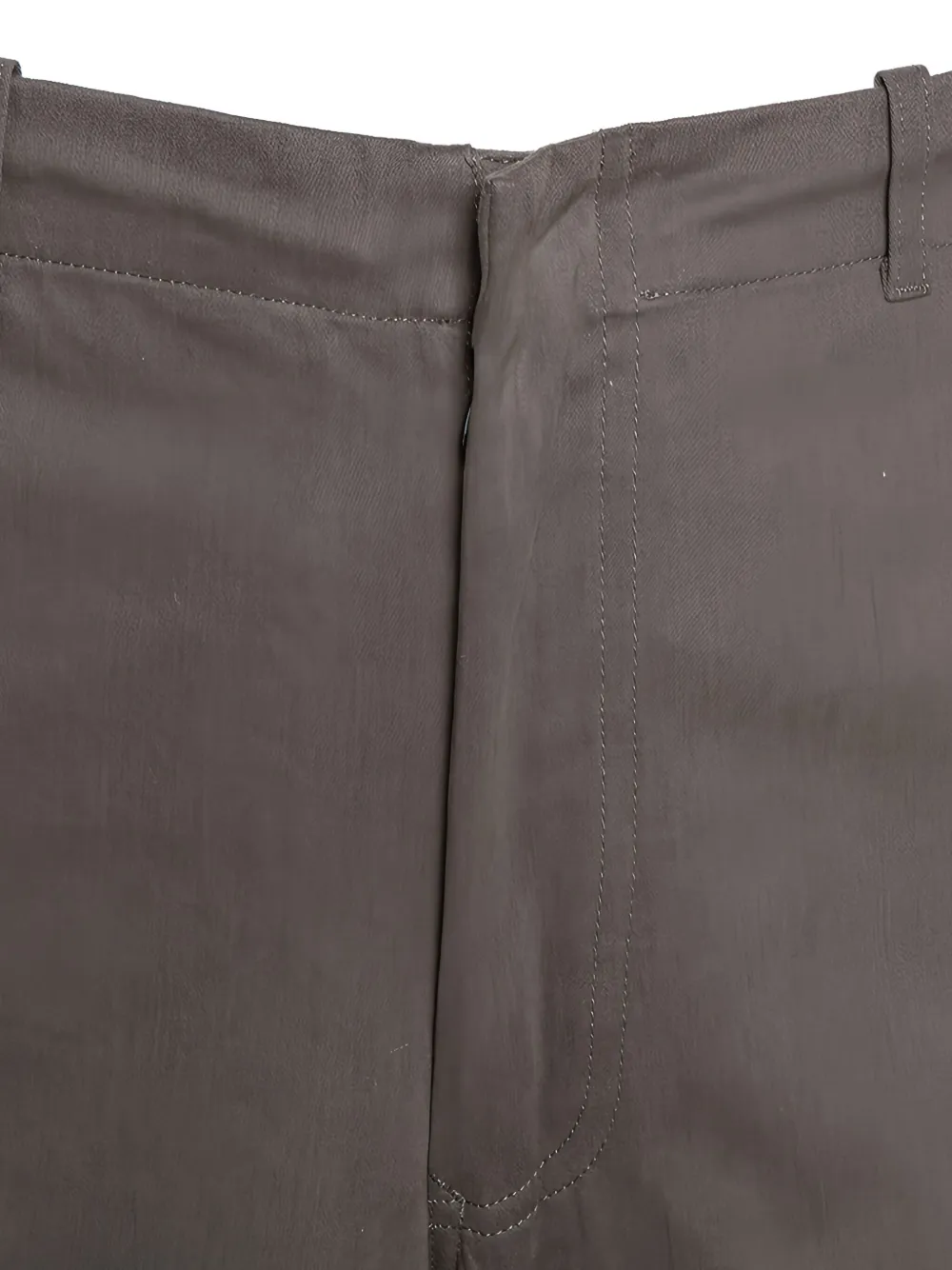 Pre-owned Emporio Armani Drawstring-cuff Trousers In Gray