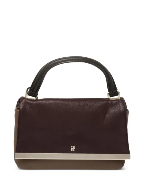 Carolina Herrera Vintage leather tote bag