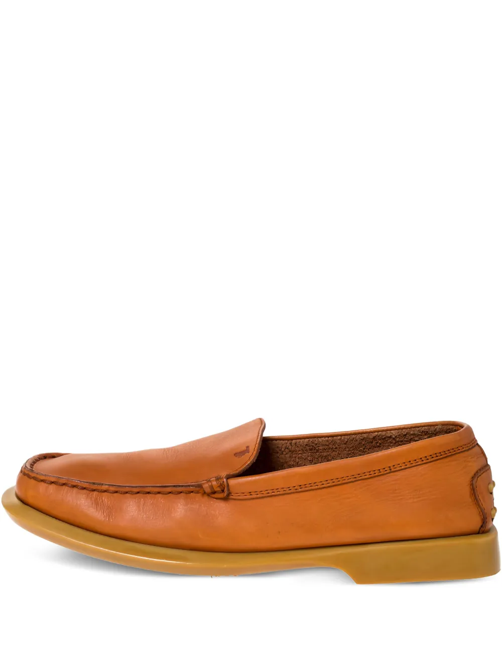 Tod's Vintage レザーローファー - オレンジ Tod's Vintage レザーローファー - オレンジ