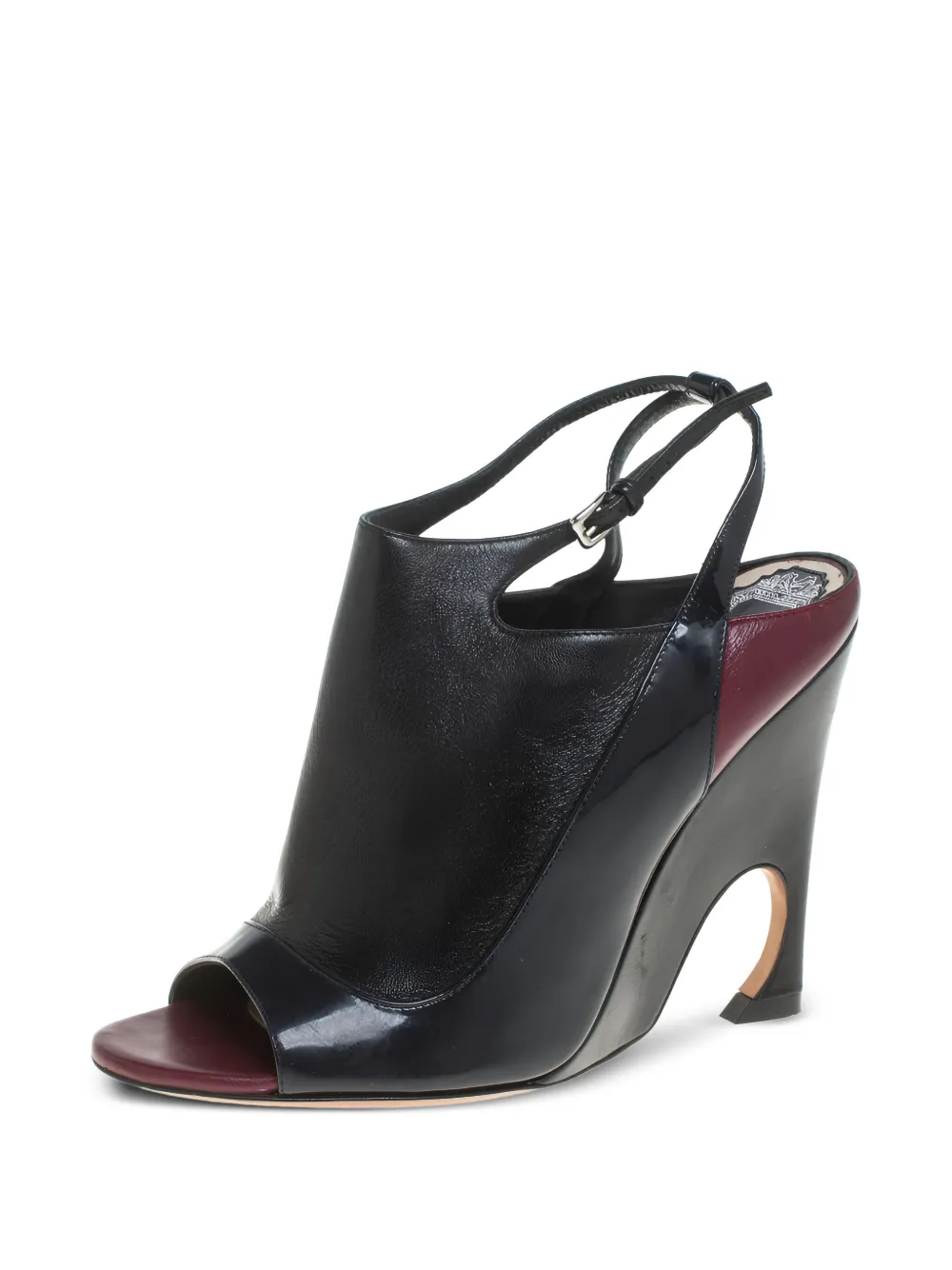 Christian Dior Pre-Owned slingback wedge sandals | Heeled Sandals | Image 2