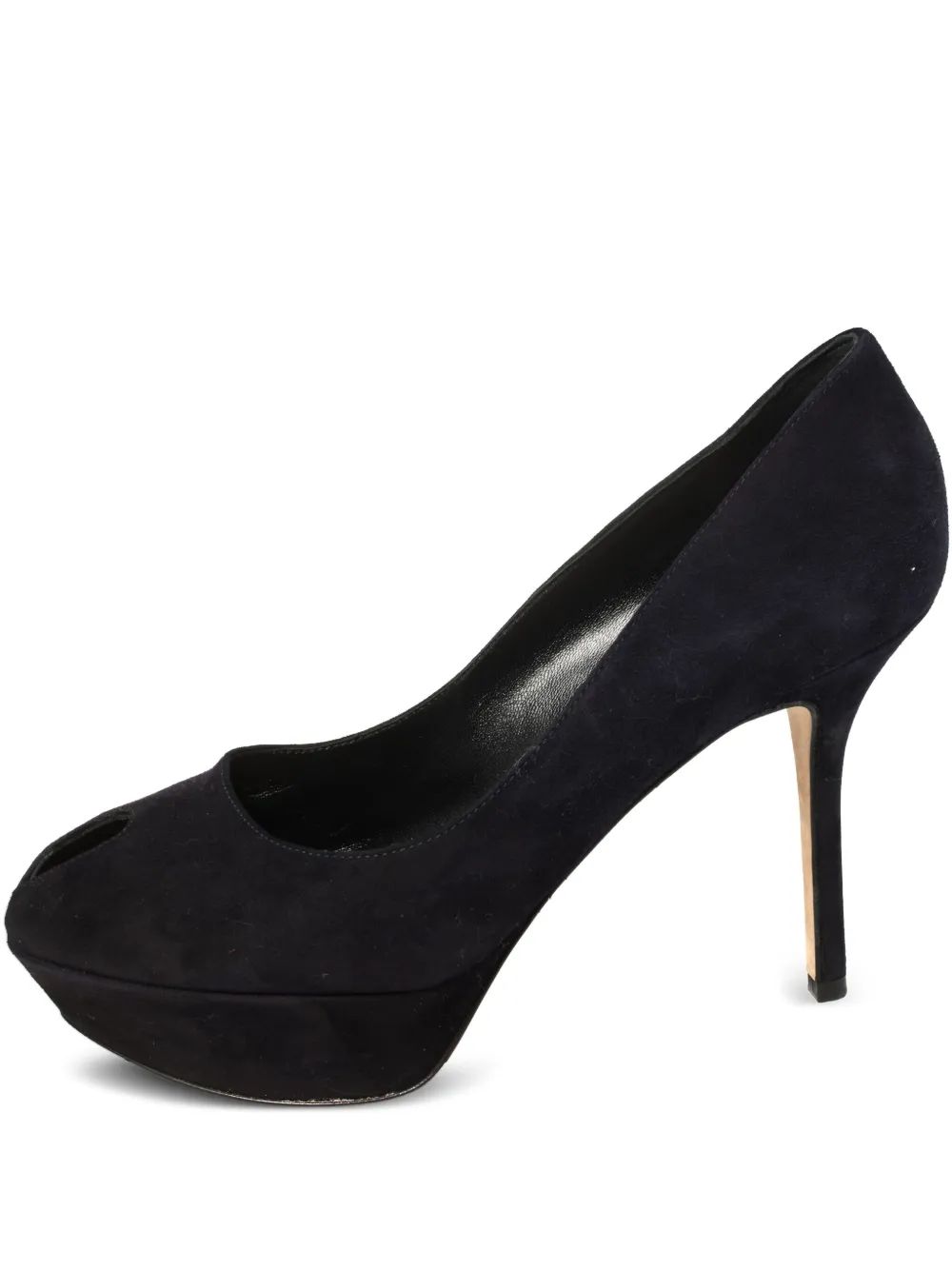 suede platform pumps