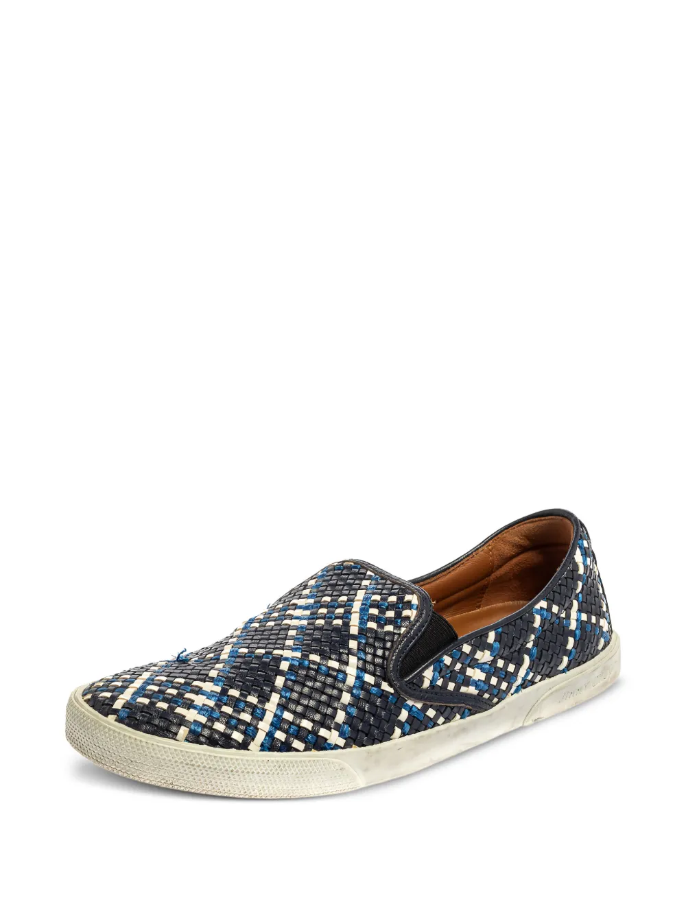 Jimmy Choo Pre-Owned Leren sneakers - Zwart