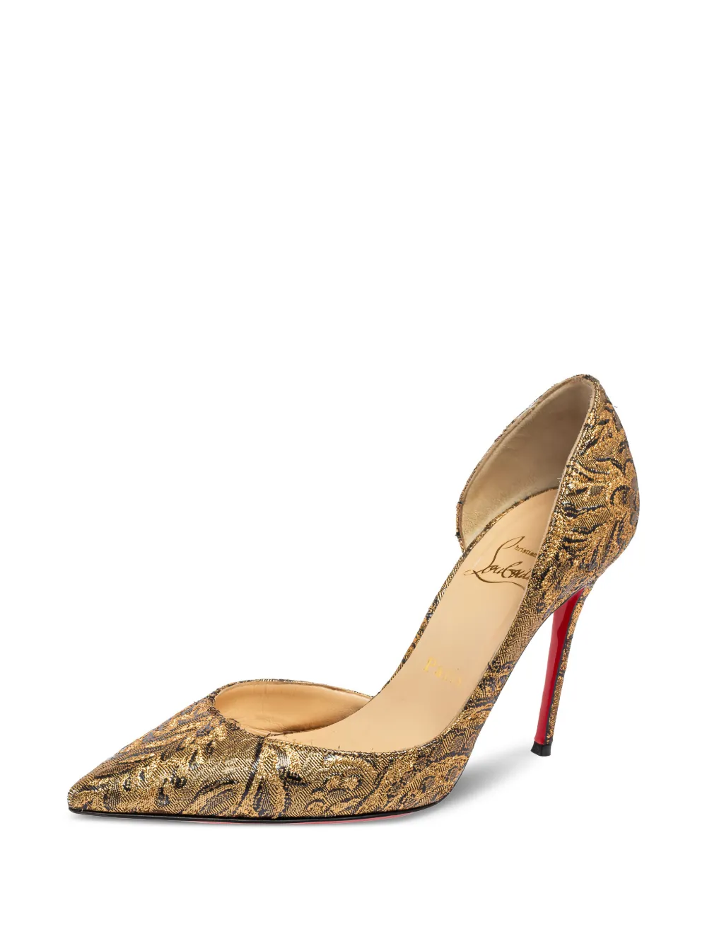 Christian Louboutin Pre-Owned 100mm Dorsay heeled pumps | Image 2