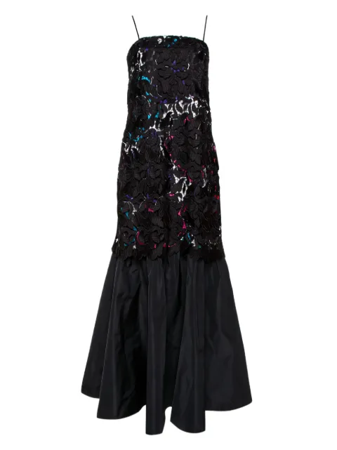 Emporio Armani Pre-Owned lace overlay dress