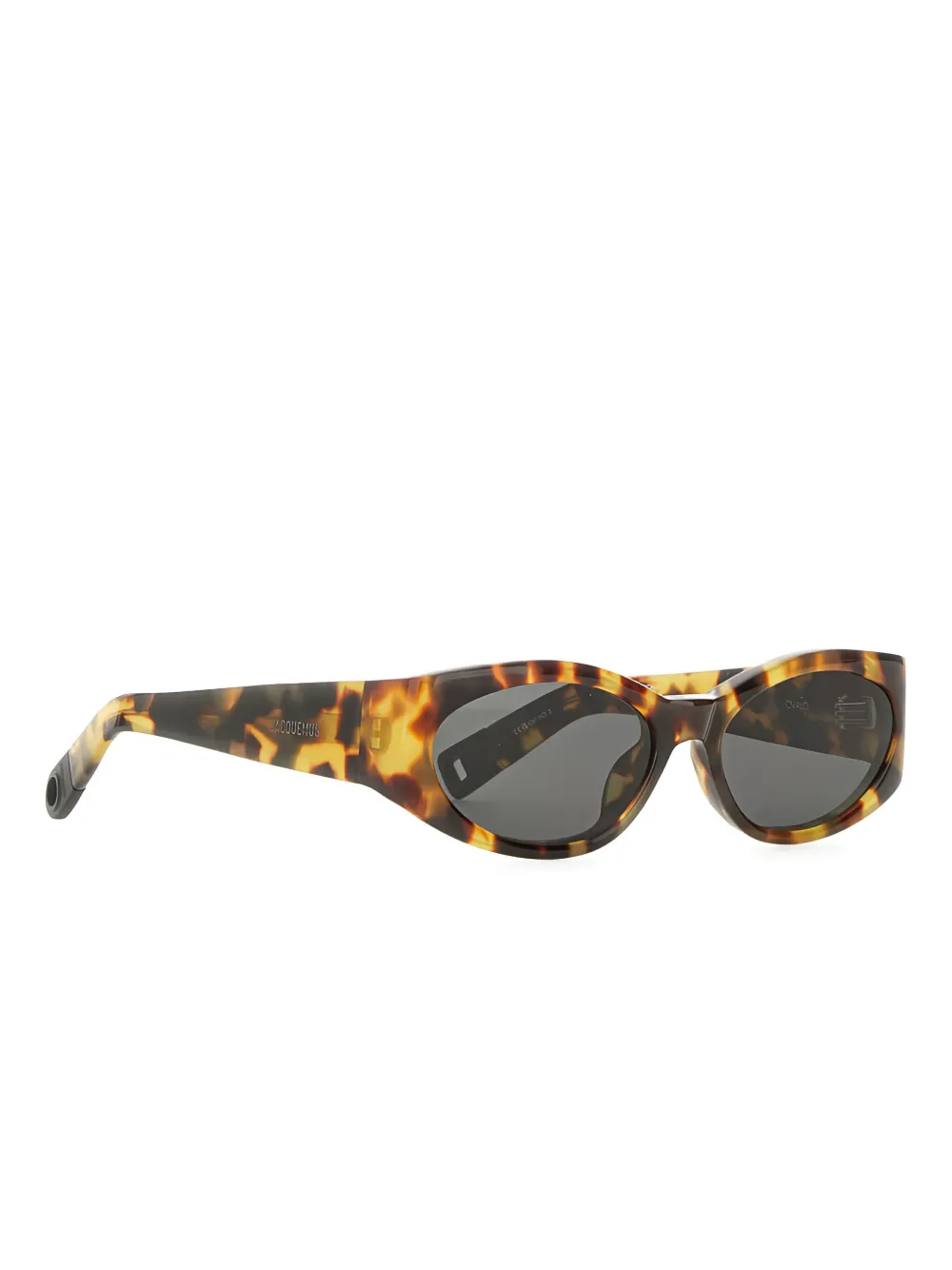 Linda Farrow x Jacquemus Ovalo sunglasses - Bruin