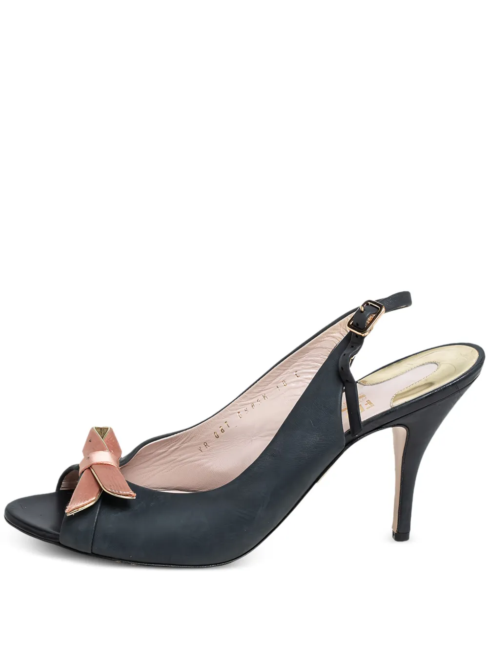 Ferragamo Pre-Owned 100mm Bow sandals | Black | Image 1