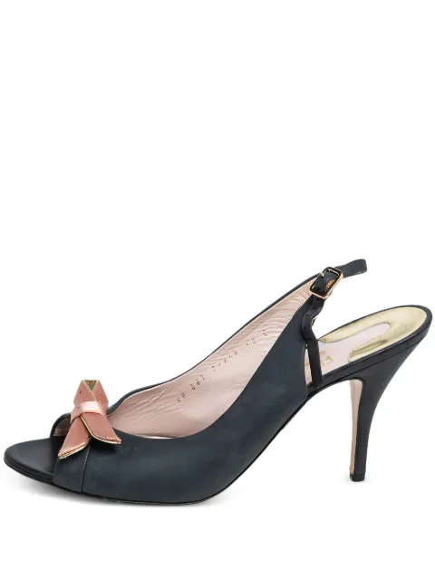 Ferragamo Pre-Owned 100mm Bow sandals