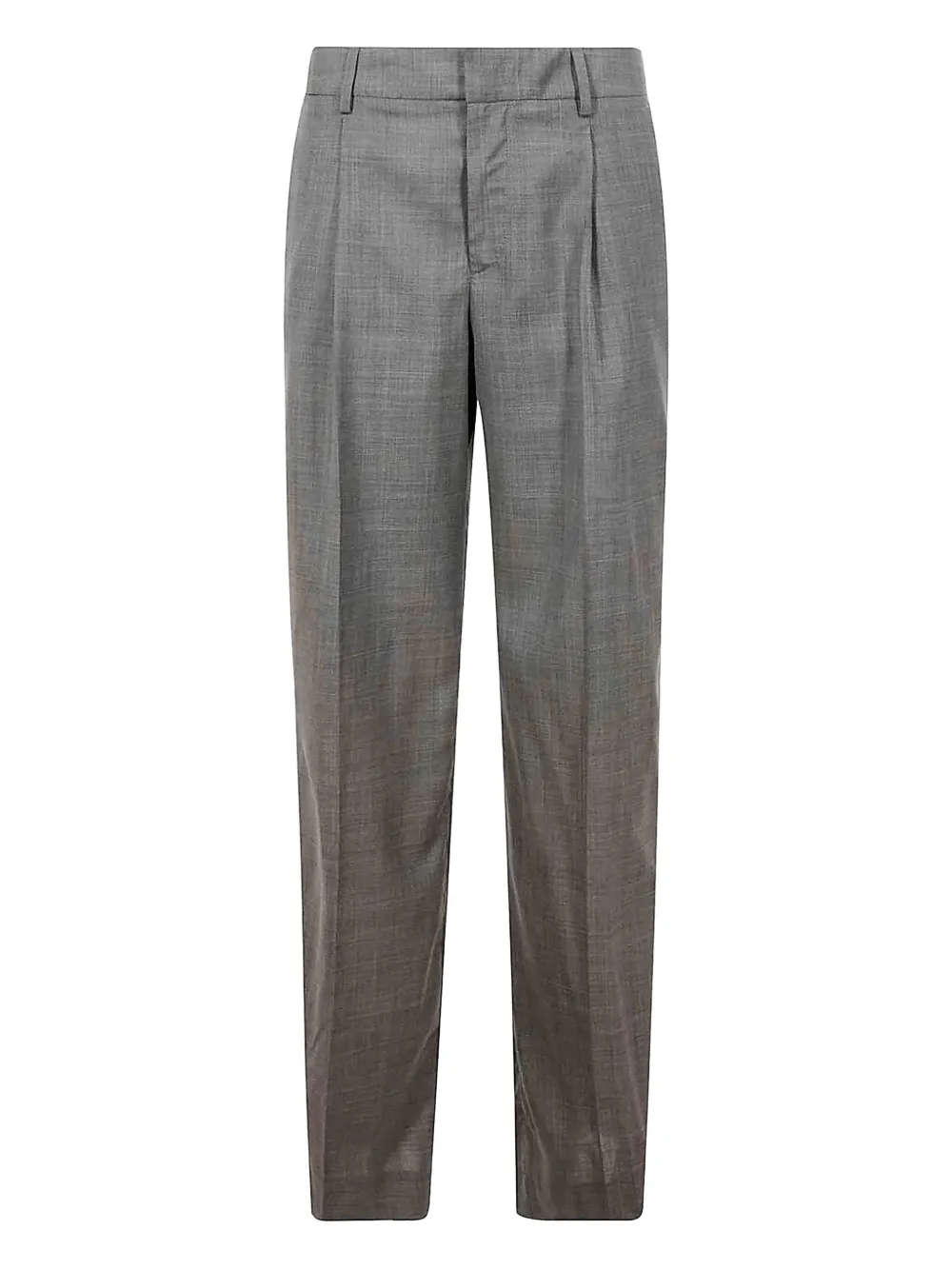 PT Torino pleated wool trousers | Grey | Image 1