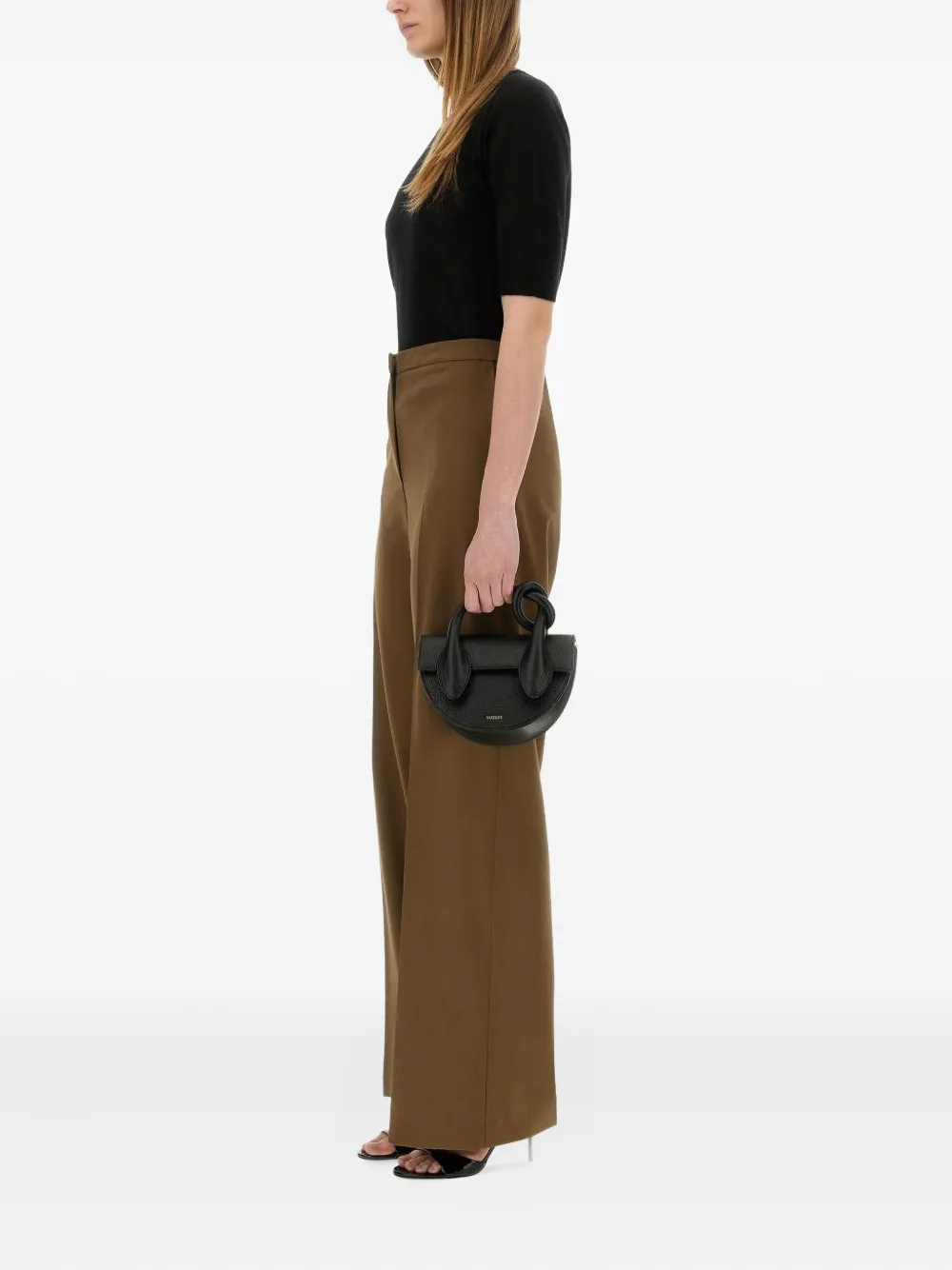 PT Torino wide-leg trousers - Bruin