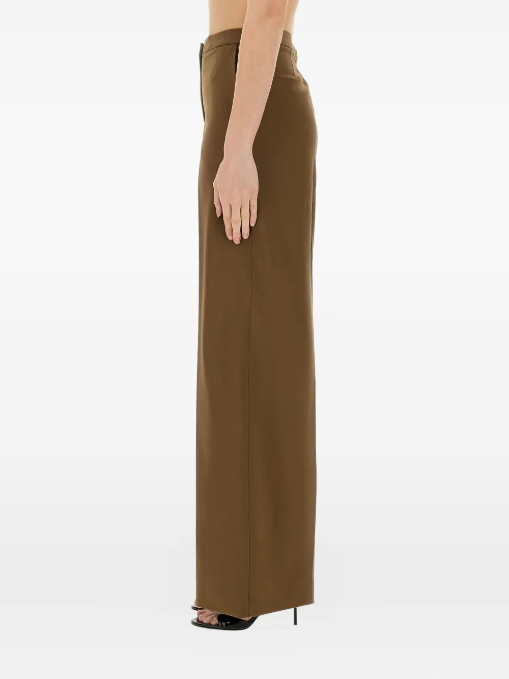 PT Torino wide-leg trousers - ブラウン PT Torino wide-leg trousers - ブラウン