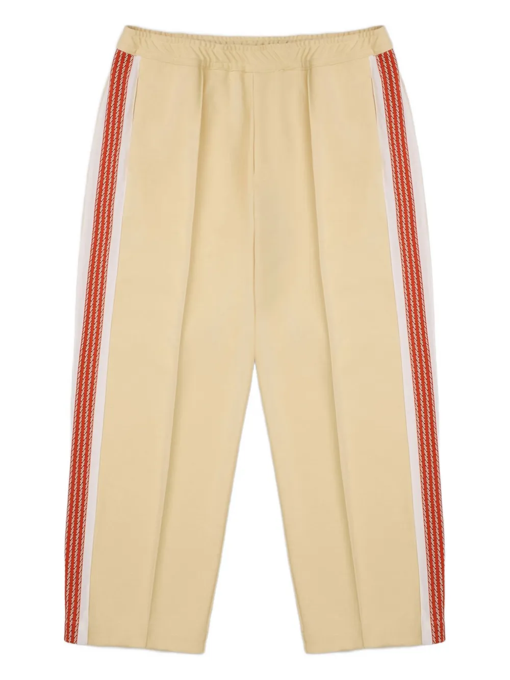 stripe-detail trousers