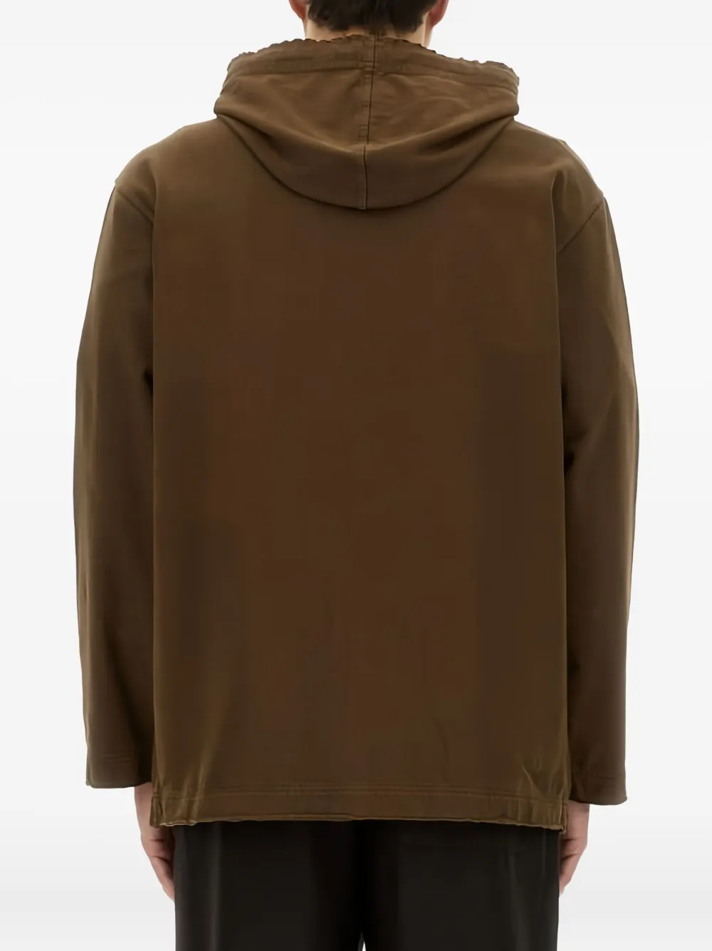 Uma Wang Hoodie met rits Bruin