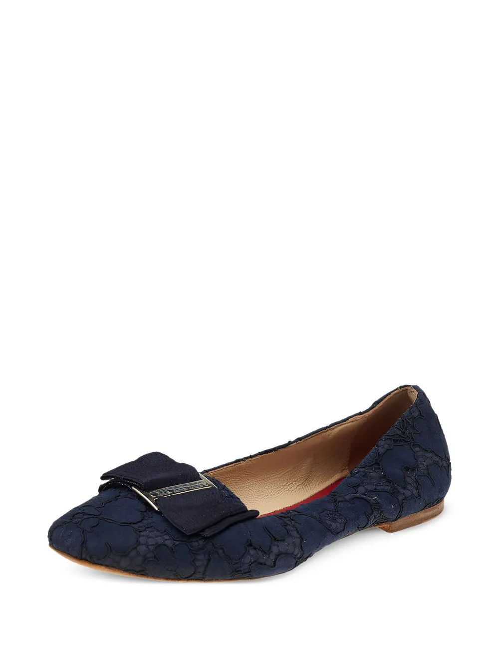 Carolina Herrera Vintage lace-embellished ballet flats | Image 2