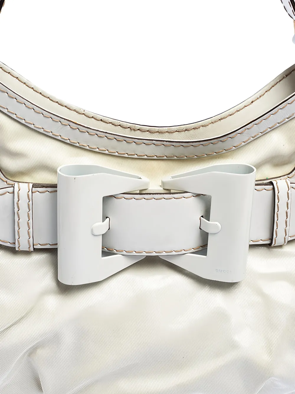 Pre-owned Gucci Buckle-detail Shoulder Bag