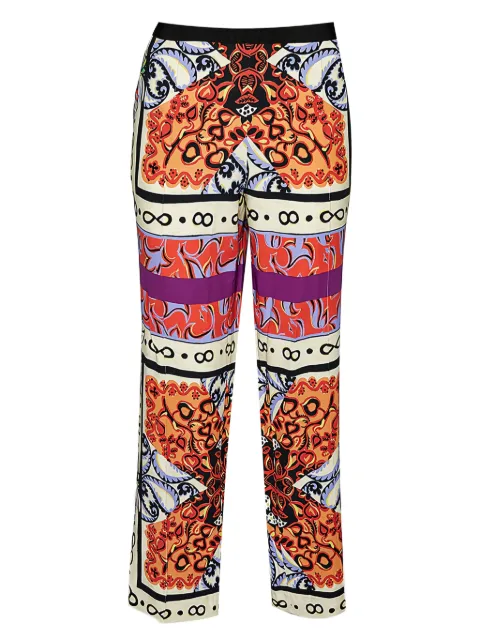 Etro Pre-Owned graphic-print trousers